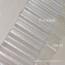 Greenhouse Polycarbonate Roofing Transparent Corrugated Sheets